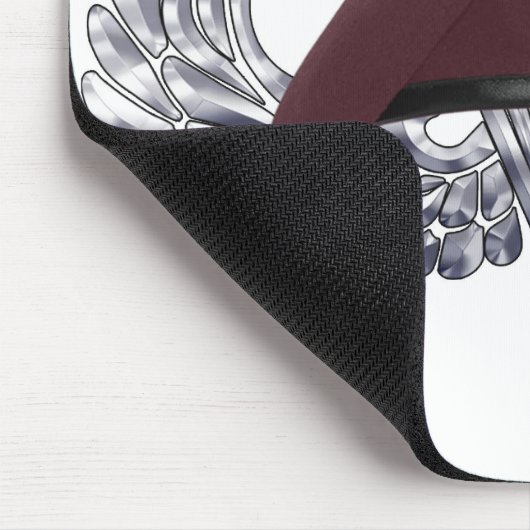 Speziell für Im Flugzeug Flügel konzipiertes Beret Mousepad (Ecke)