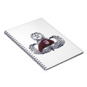 Speziell für Im Flugzeug Flügel konzipiertes Beret Notizblock (Rechte Seite)