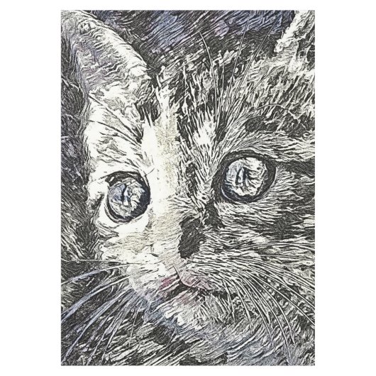 speziell für Sie - Kitten 721-1 Tischdecke (Vorderseite)