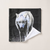 speziell für Sie - Wolf 721-2 Badhandtuch Set (Waschlappen)