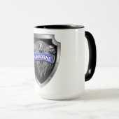 Speziell für Winged Angelic Winged Im Flugzeug Tasse (VorderseiteRechts)