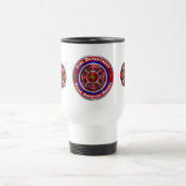 Speziell konzipierte Feuerwehr Reisebecher (Mittel)