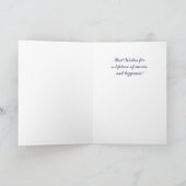 Speziell! Persönliche Abschlusskarte Karte (Innenseite)