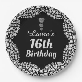 Spezielle 16. oder Party-Teller bearbeiten Pappteller