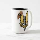 Spezielle Air Service SAS Veterans Tasse Cup (VorderseiteRechts)