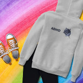 Spezielle Anforderungen Blau-Fuchs-Kawaii-Stil Hoodie