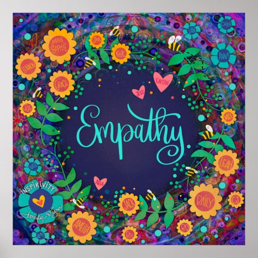 Spezielle Anfrage Klassenposter 1 Wort Poster (Vorne)