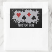 Spezielle Aufkleber für Kartenstecker (Tasche)