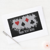 Spezielle Aufkleber für Kartenstecker (Umschlag)