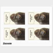 Spezielle Aufkleber von Funny Gorilla (Blatt)