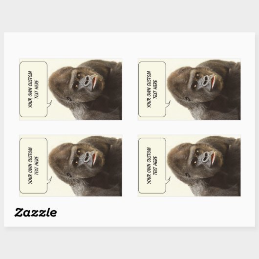 Spezielle Aufkleber von Funny Gorilla (Blatt)