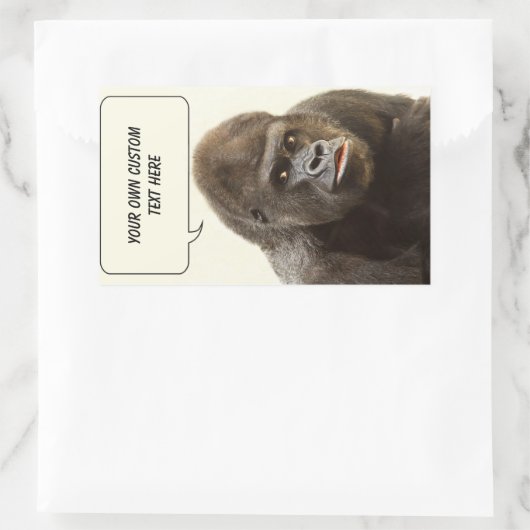 Spezielle Aufkleber von Funny Gorilla (Tasche)