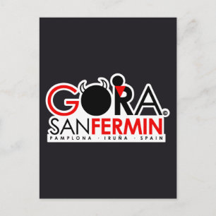 SPEZIELLE AUSGABE VON SAN FERMIN POSTKARTE