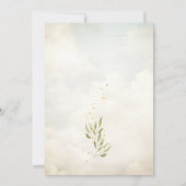 Spezielle Baby-Dusche für das Geschlecht der neutr Einladung (Rückseite)