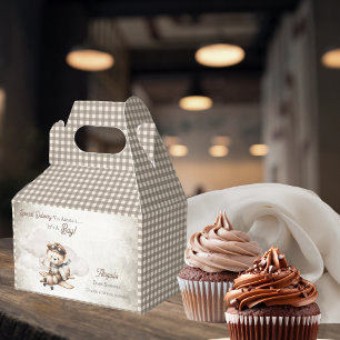 Spezielle Babydusche für Teddy-Bären Geschenkschachtel