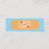Spezielle Bandaid Patch medizinische Fachkräfte Mini Visitenkarte (Vorderseite)