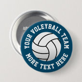 Spezielle Beachvolleyball-Mannschaftsknöpfe Button (Vorne & Hinten)