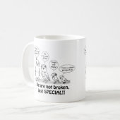 Spezielle Bedarfsvögel Kaffeetasse (Vorderseite Links)