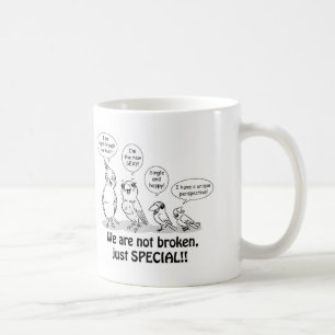 Spezielle Bedarfsvögel Kaffeetasse