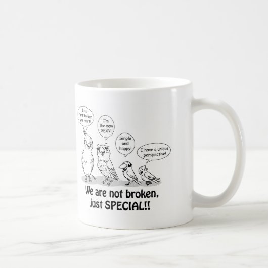 Spezielle Bedarfsvögel Kaffeetasse (Rechts)