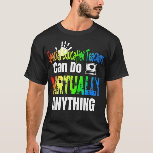 Spezielle Bildung für Remote Learning T-Shirt (Vorderseite)