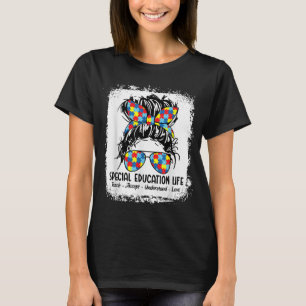 Spezielle Bildung Lebensdauer Lehrer Lehre Annehme T-Shirt