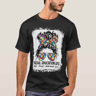 Spezielle Bildung Lebensdauer Lehrer Lehre Annehme T-Shirt