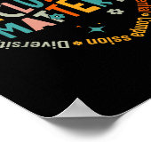 Spezielle Bildung Lehrer Inklusion S Autismus Awar Poster (Ecke)