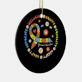 Spezielle Bildung Lehrer Inspiration Autismus Awa Keramik Ornament (Rechts)