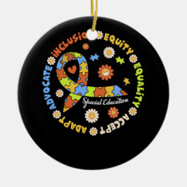 Spezielle Bildung Lehrer Inspiration Autismus Awa Keramik Ornament