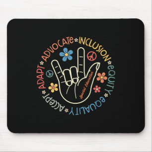 Spezielle Bildung Lehrer Inspiration Autismus Awa Mousepad