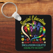 Spezielle Bildung Lehrer Inspiration SPED Unterric Schlüsselanhänger (Vorderseite)