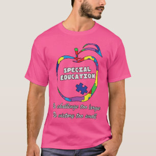 Spezielle Bildung Lehrerin Autistische Kinder Auti T-Shirt