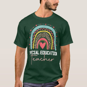 Spezielle Bildung Lehrerin Sped Ed SPED Leopard Ra T-Shirt