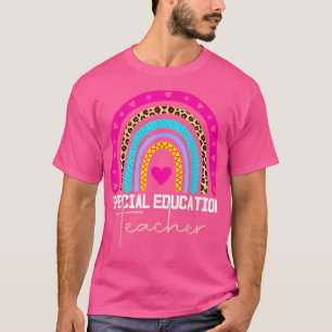 Spezielle Bildung Lehrerin Sped Ed SPED Leopard Ra T-Shirt