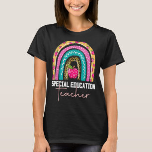 Spezielle Bildung Lehrerin Sped Ed Sped Leopard Ra T-Shirt