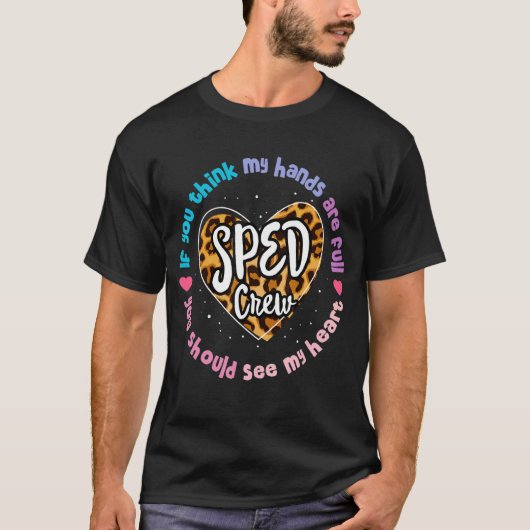 Spezielle Bildung Leopard Crew T-Shirt (Vorderseite)