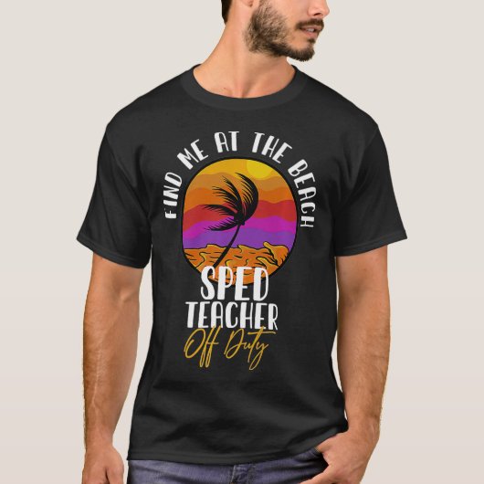 Spezielle Bildung SPED Lehrer von der Pflicht find T-Shirt (Vorderseite)
