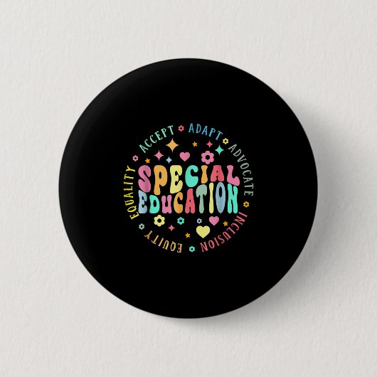 Spezielle Bildung Squad Dream Team Sped Teacher Ki Button (Vorderseite)