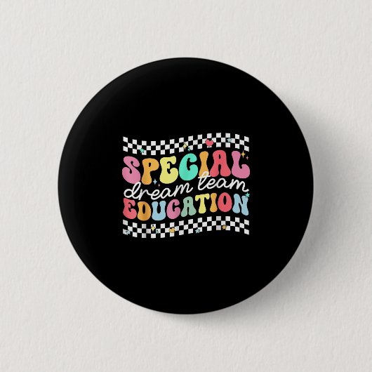 Spezielle Bildung Squad Dream Team Sped Teacher Ki Button (Vorderseite)