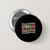 Spezielle Bildung Squad Dream Team Sped Teacher Ki Button (Vorne & Hinten)