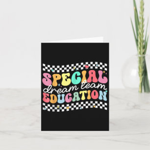 Spezielle Bildung Squad Dream Team Sped Teacher Ki Karte