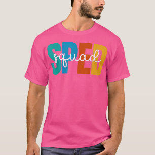 Spezielle Bildung Squad Lehrer Niedliche Sonderaus T-Shirt