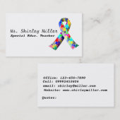 Spezielle Bildungs-Lehrer-Geschäfts-Karte Visitenkarte (Vorne/Hinten)