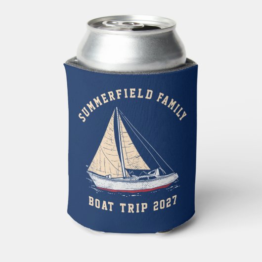 Spezielle Bootsausflüge für Segel Dosenkühler (Kanne Rückseite)