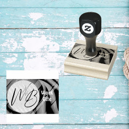 Spezielle Briefmarke aus Kautschuk für das Geschäf Gummistempel