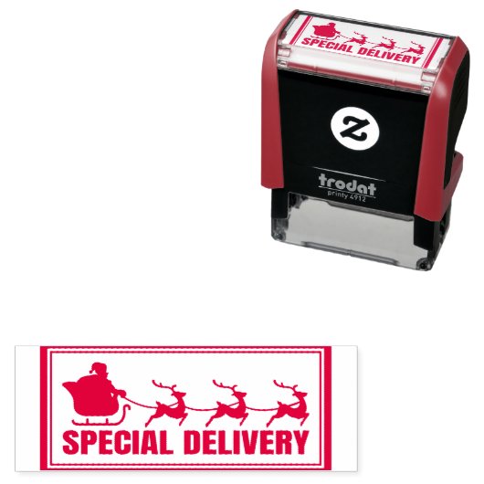 Spezielle Briefmarke zur Selbstfarbigkeit der Lief Permastempel (Beispiel)