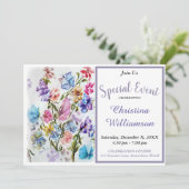 Spezielle Brunch-Feier Einladung (Stehend Vorderseite)