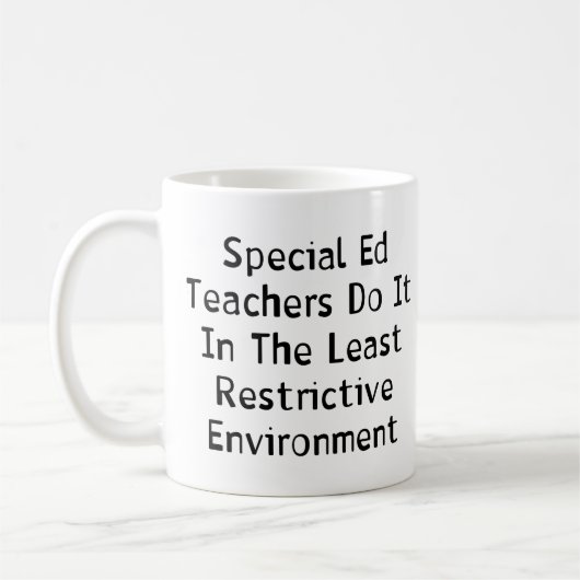 Spezielle Ed-Lehrer Kaffeetasse (Links)