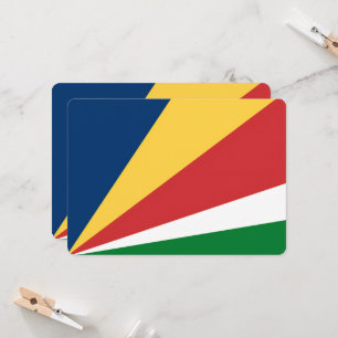 Spezielle Einladungen mit Seychellen-Design
